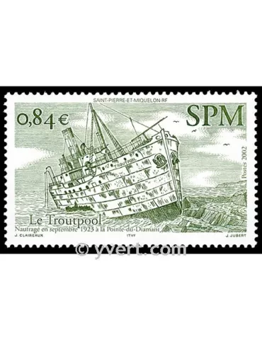 n° 784 - Timbre Saint-Pierre et Miquelon Poste 2