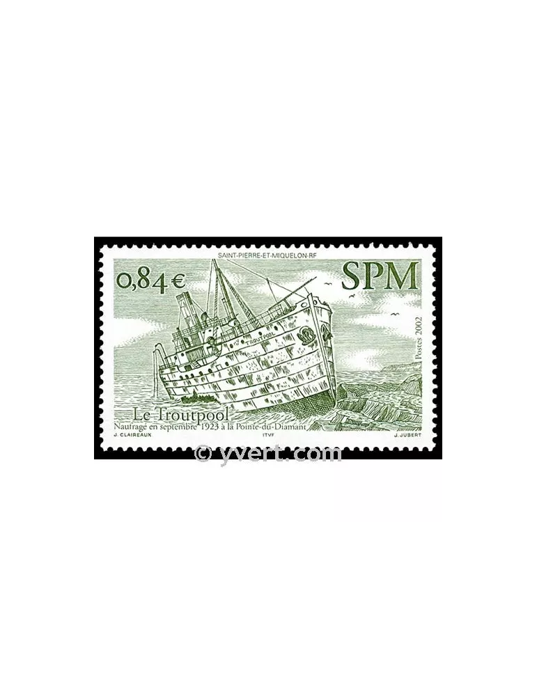 n° 784 - Timbre Saint-Pierre et Miquelon Poste