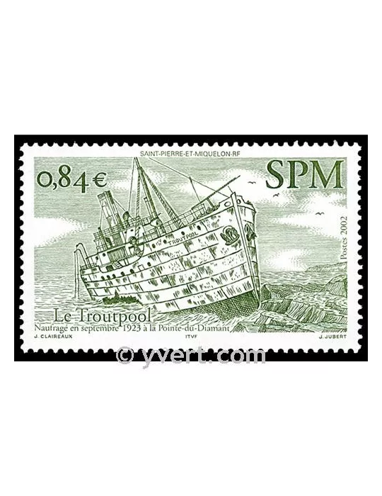 n° 784 - Timbre Saint-Pierre et Miquelon Poste