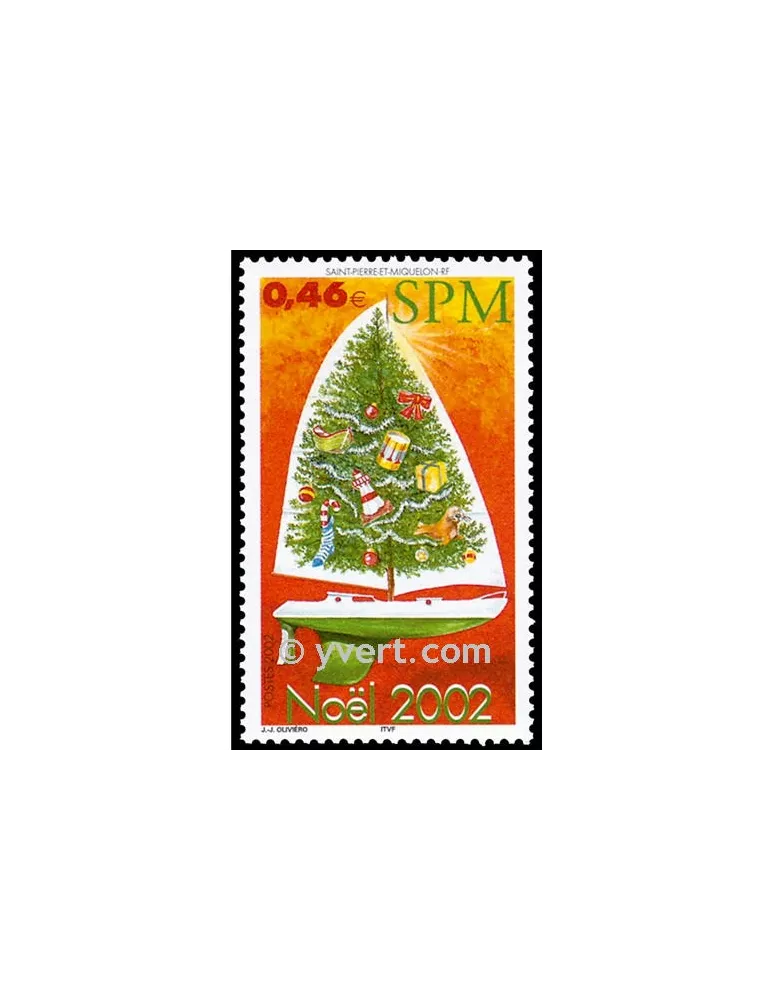 n° 787 - Timbre Saint-Pierre et Miquelon Poste