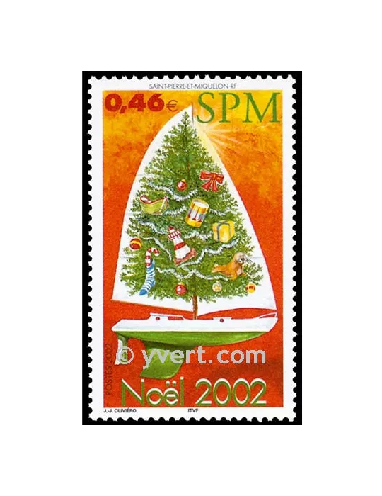 n° 787 - Timbre Saint-Pierre et Miquelon Poste