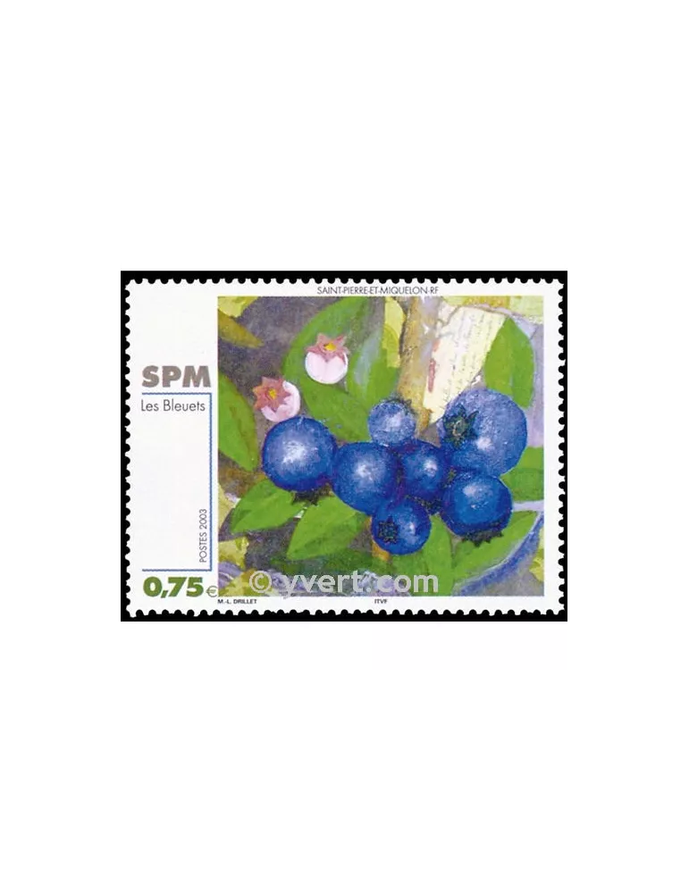 n° 794 - Timbre Saint-Pierre et Miquelon Poste