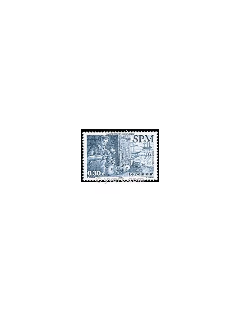n° 795 - Timbre Saint-Pierre et Miquelon Poste