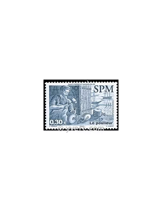 n° 795 - Timbre Saint-Pierre et Miquelon Poste