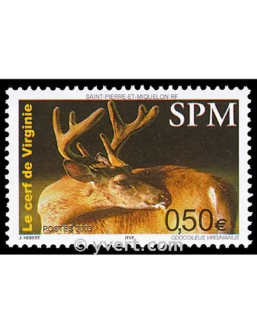 n° 799 - Timbre Saint-Pierre et Miquelon Poste 2