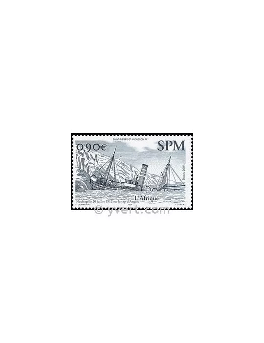 n° 806 - Timbre Saint-Pierre et Miquelon Poste