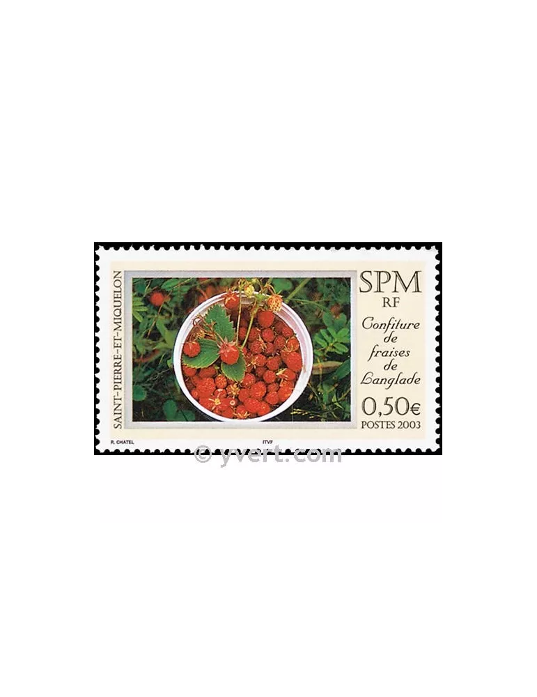 n° 807 - Timbre Saint-Pierre et Miquelon Poste