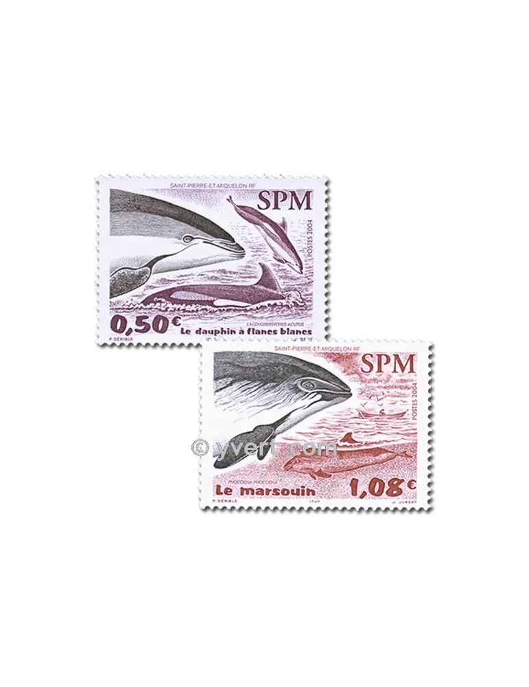 n° 812/813 - Timbre Saint-Pierre et Miquelon Poste