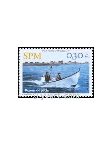 n° 815 - Timbre Saint-Pierre et Miquelon Poste