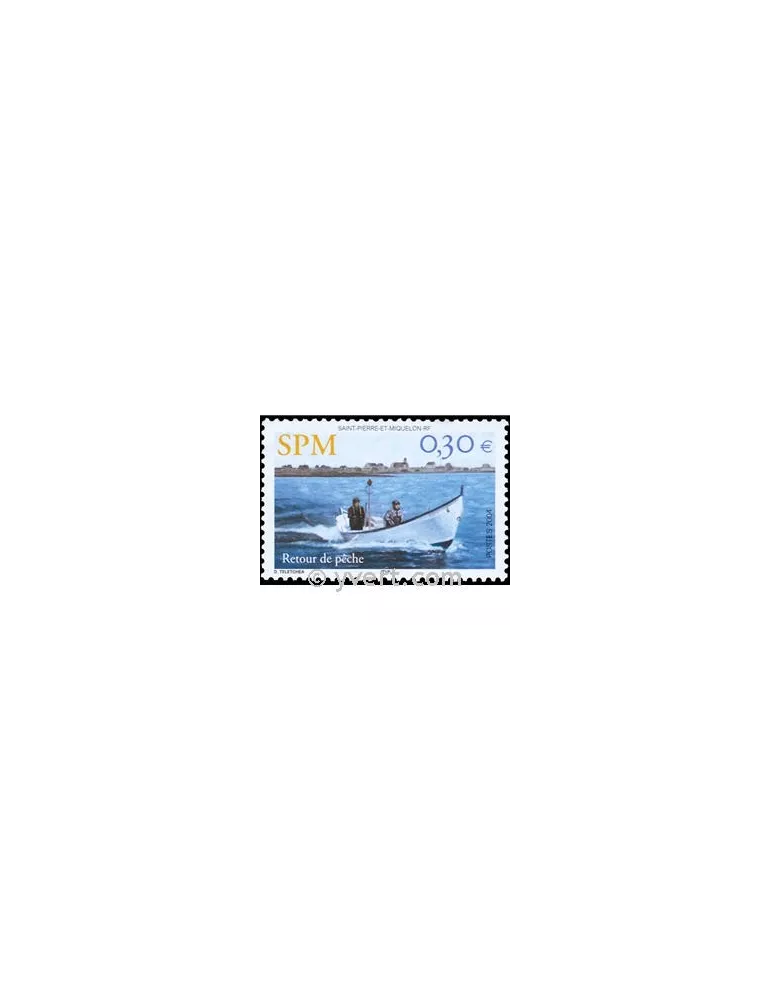 n° 815 - Timbre Saint-Pierre et Miquelon Poste