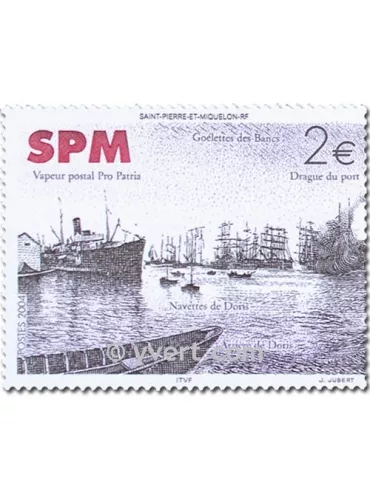 n° 816/817 - Timbre Saint-Pierre et Miquelon Poste 2