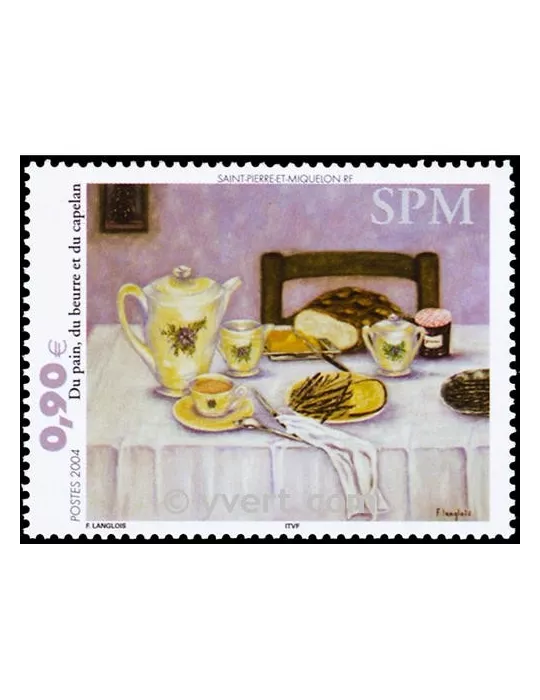 n° 821 - Timbre Saint-Pierre et Miquelon Poste