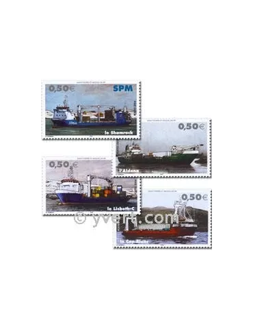 n° 823/826 (BF 10) - Timbre Saint-Pierre et Miquelon Poste