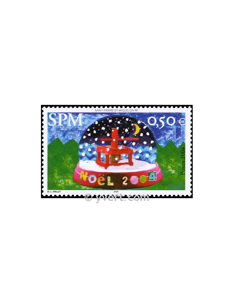 n° 828 - Timbre Saint-Pierre et Miquelon Poste
