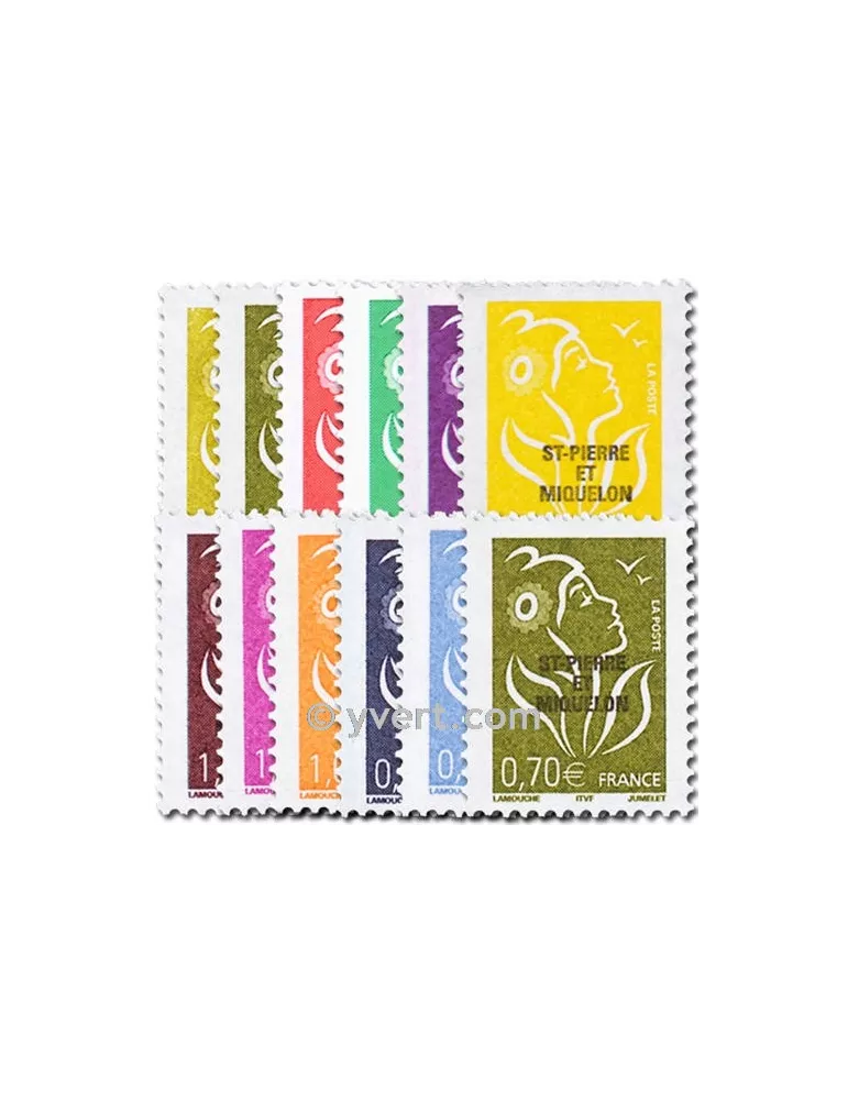 n° 829/839 - Timbre Saint-Pierre et Miquelon Poste
