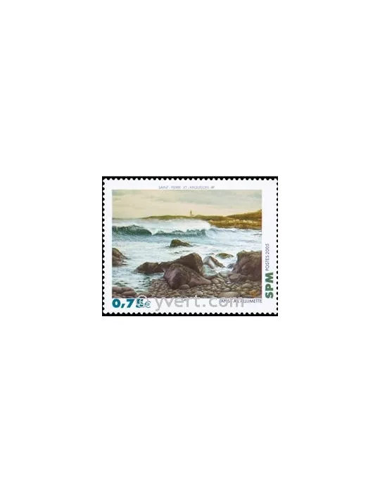 n° 841 - Timbre Saint-Pierre et Miquelon Poste