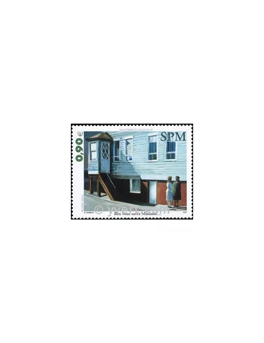 n° 856 - Timbre Saint-Pierre et Miquelon Poste