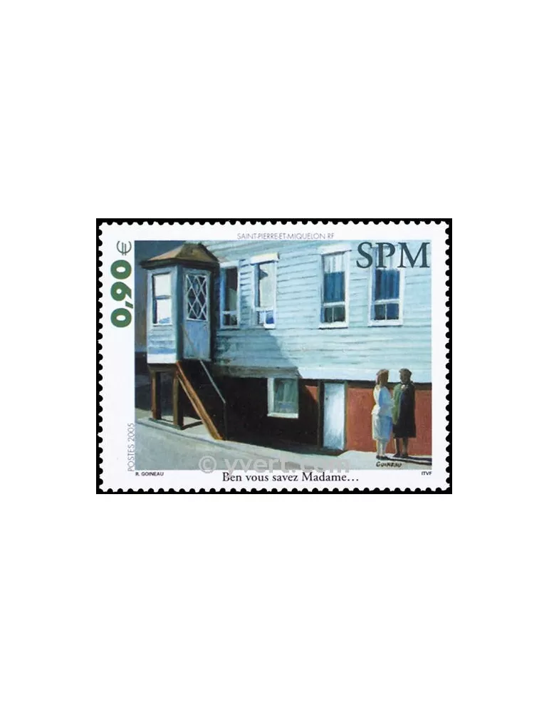 n° 856 - Timbre Saint-Pierre et Miquelon Poste