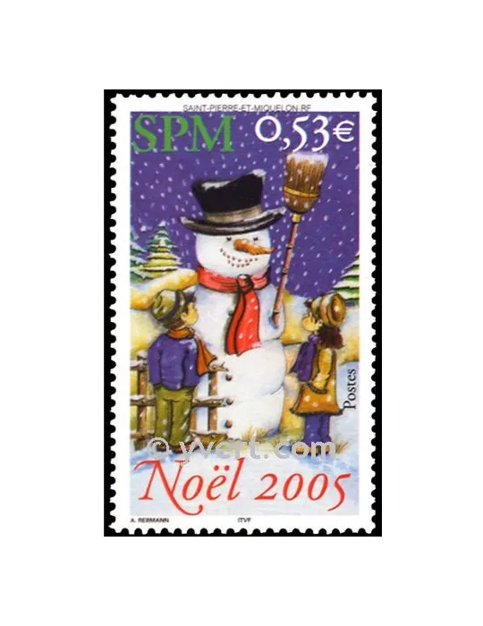 n° 859 - Timbre Saint-Pierre et Miquelon Poste