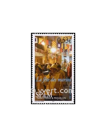 n° 861 - Timbre Saint-Pierre et Miquelon Poste