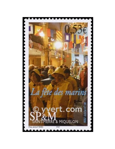 n° 861 - Timbre Saint-Pierre et Miquelon Poste 2