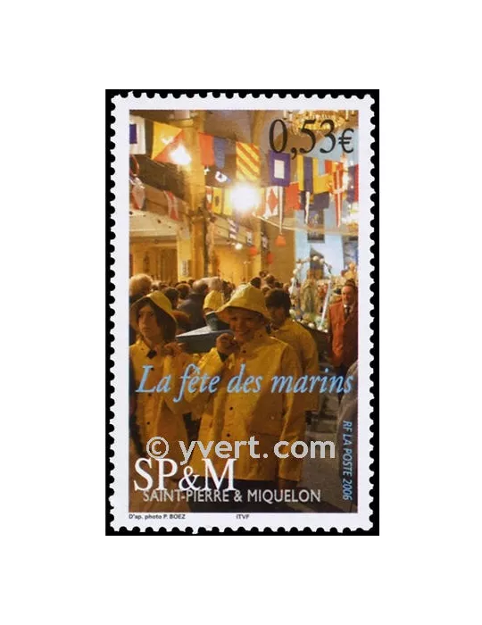 n° 861 - Timbre Saint-Pierre et Miquelon Poste