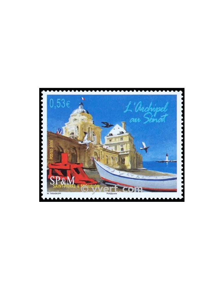n° 866 - Timbre Saint-Pierre et Miquelon Poste