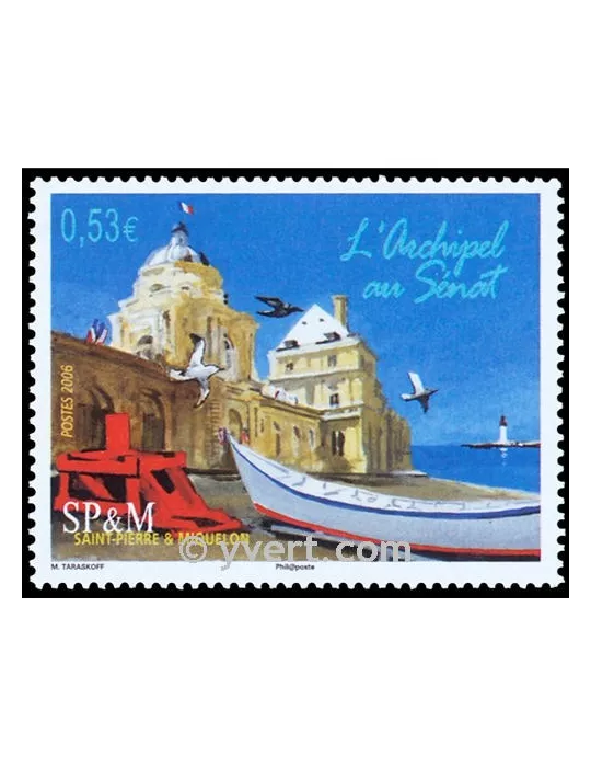 n° 866 - Timbre Saint-Pierre et Miquelon Poste