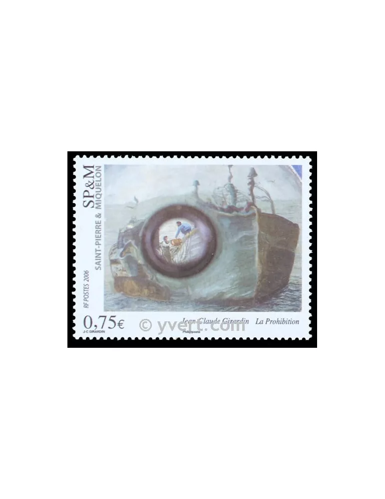 n° 867 - Timbre Saint-Pierre et Miquelon Poste