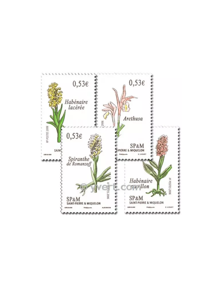 n° 871/874 - Timbre Saint-Pierre et Miquelon Poste