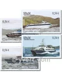 n° 877/880 (BF 11) - Timbre Saint-Pierre et Miquelon Poste
