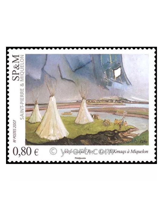 n° 892 - Timbre Saint-Pierre et Miquelon Poste