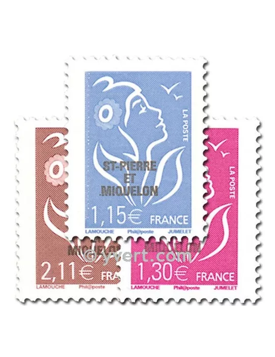 n° 894/896 - Timbre Saint-Pierre et Miquelon Poste