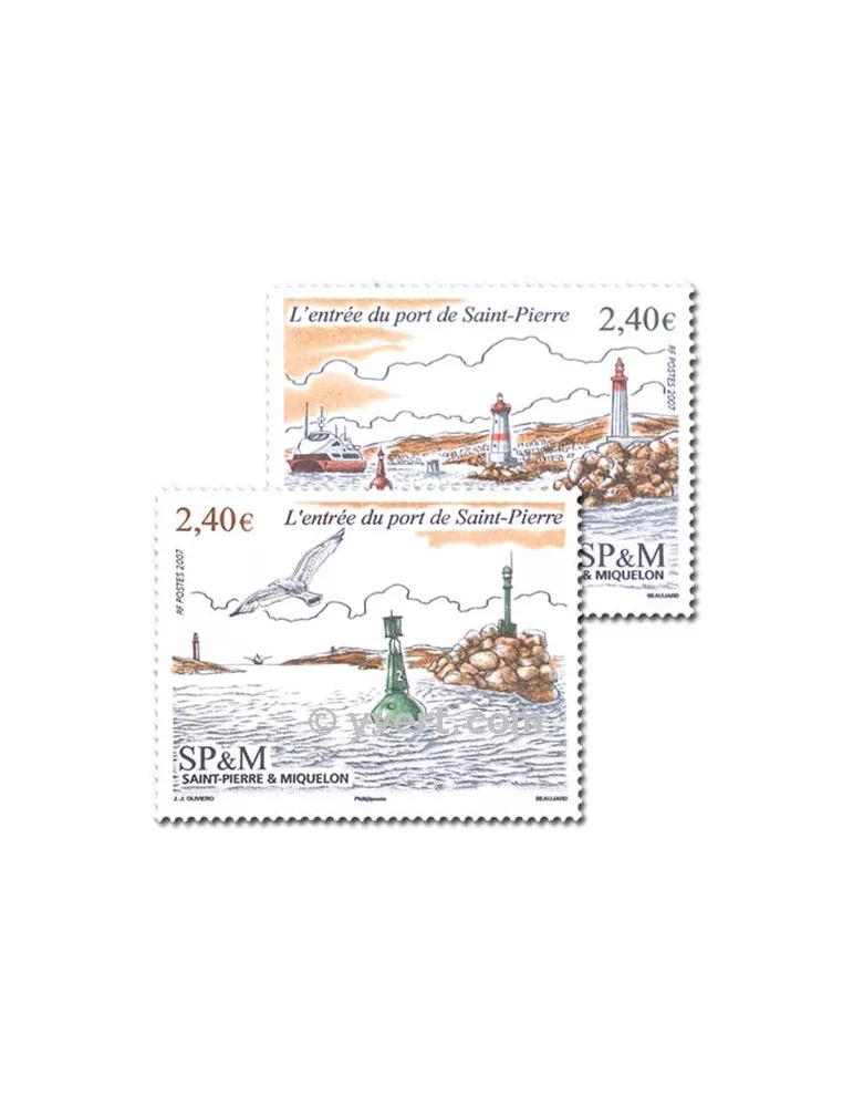 n° 897/898 - Timbre Saint-Pierre et Miquelon Poste