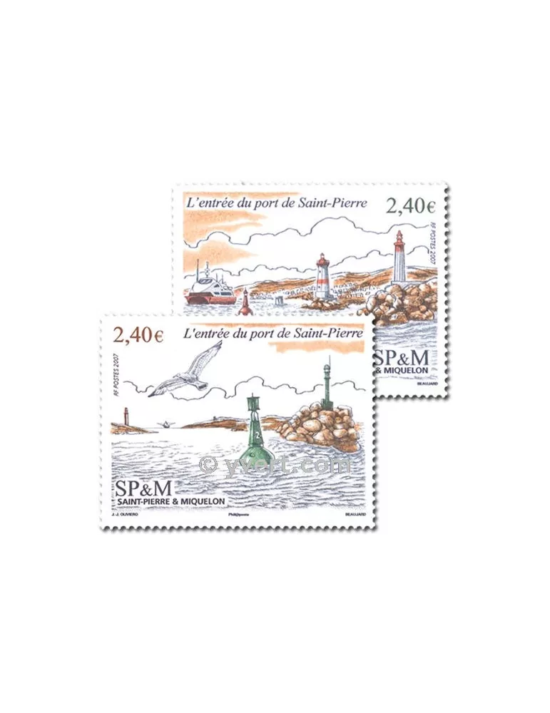 n° 897/898 - Timbre Saint-Pierre et Miquelon Poste