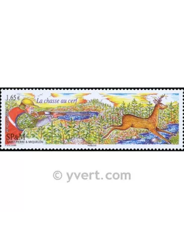 n° 904 - Timbre Saint-Pierre et Miquelon Poste 2