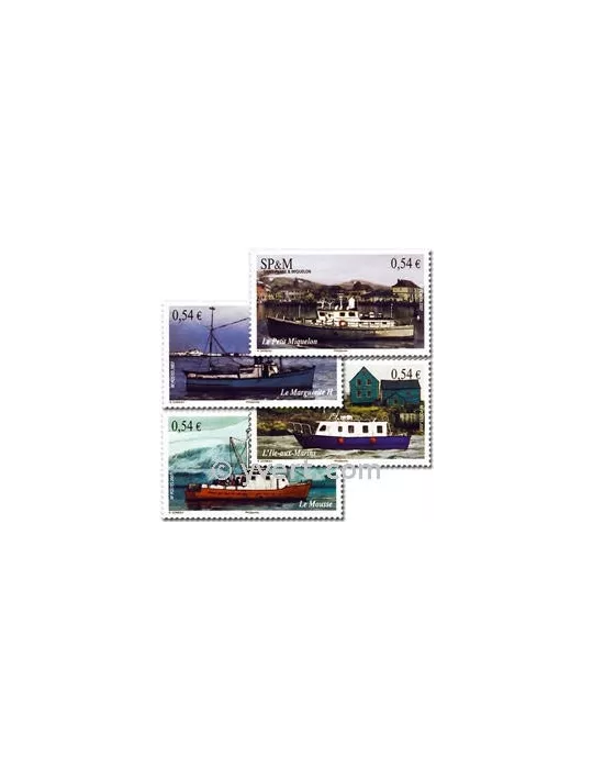 n° 905/908 (BF 12) - Timbre Saint-Pierre et Miquelon Poste