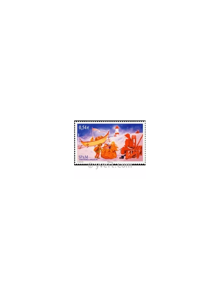 n° 910 - Timbre Saint-Pierre et Miquelon Poste