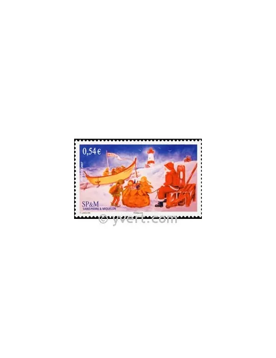 n° 910 - Timbre Saint-Pierre et Miquelon Poste