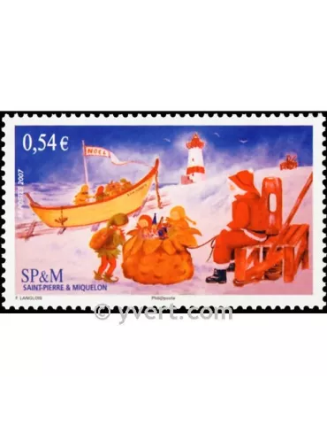 n° 910 - Timbre Saint-Pierre et Miquelon Poste 2