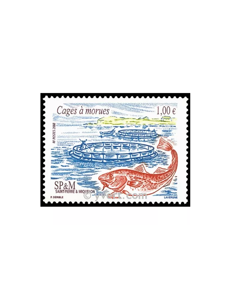 n° 913 - Timbre Saint-Pierre et Miquelon Poste