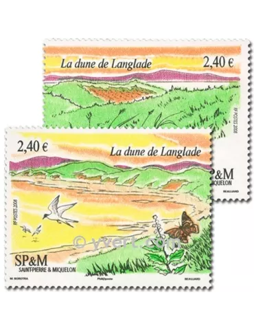 n° 914/915 - Timbre Saint-Pierre et Miquelon Poste 2