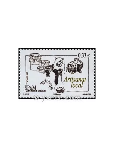 n° 917 - Timbre Saint-Pierre et Miquelon Poste