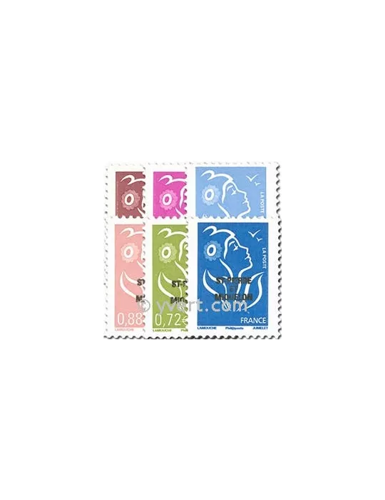 n° 918/923 - Timbre Saint-Pierre et Miquelon Poste