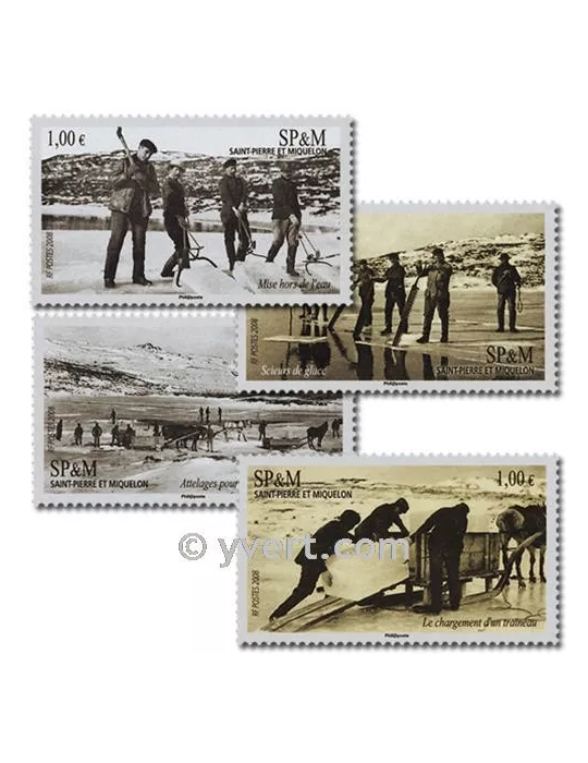 n° 928/931 (BF 13) - Timbre Saint-Pierre et Miquelon Poste