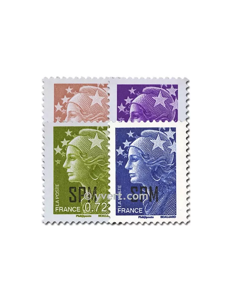 n° 941/944 - Timbre Saint-Pierre et Miquelon Poste