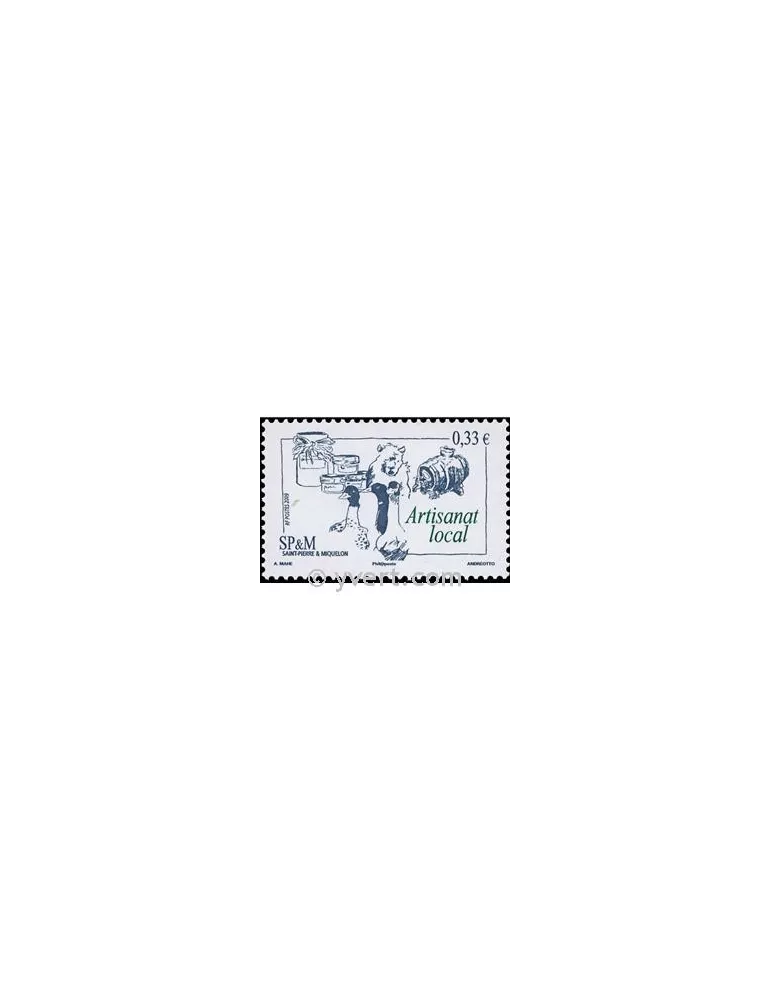 n° 947 - Timbre Saint-Pierre et Miquelon Poste
