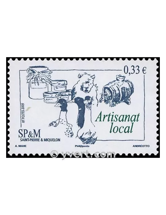 n° 947 - Timbre Saint-Pierre et Miquelon Poste