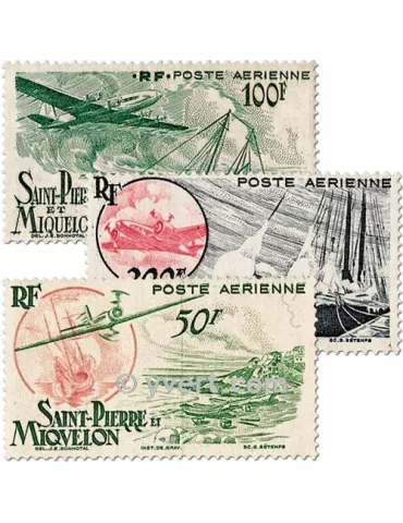 n° 18/20 - Timbre Saint-Pierre et Miquelon Poste aérienne