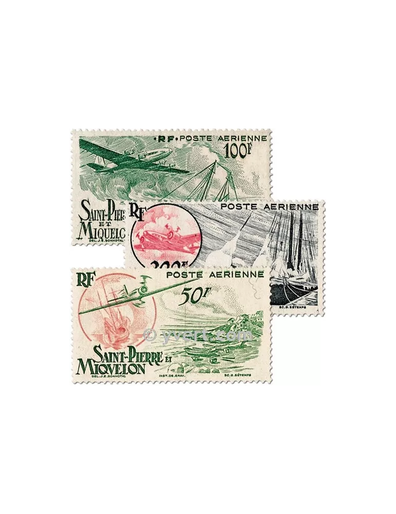 n° 18/20 - Timbre Saint-Pierre et Miquelon Poste aérienne